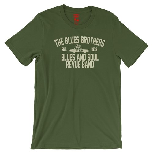 Blues Brothers Revue T-Shirt - Lightweight Vintage Style