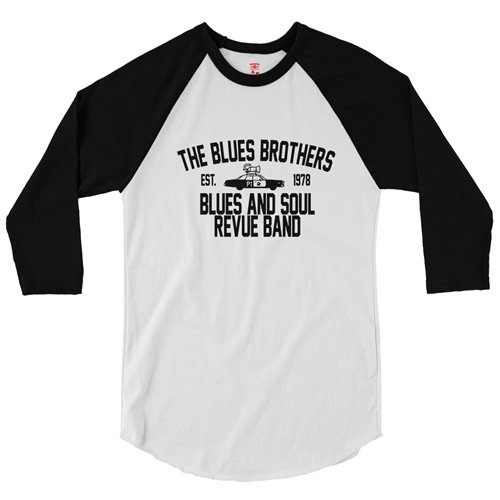Blues Brothers Revue Baseball T-Shirt