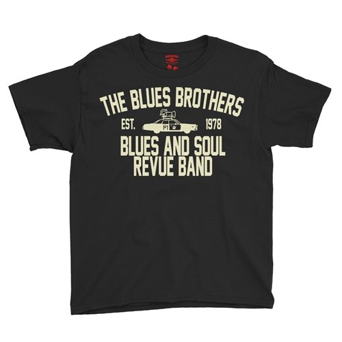 Blues Brothers Revue Youth T-Shirt - Lightweight Vintage Children & Toddlers