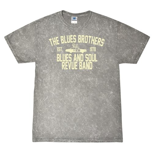 Blues Brothers Revue T-Shirt - Gray Mineral Wash