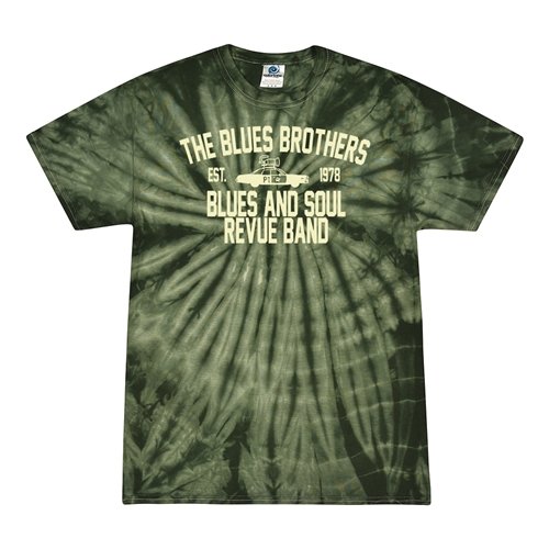Blues Brothers Revue Tie-Dye T-Shirt - Green