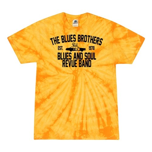 Blues Brothers Revue Tie-Dye T-Shirt - Yellow