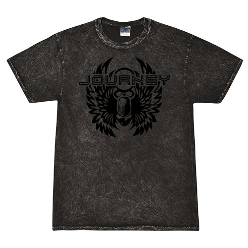 Black Journey Scarab T-Shirt - Black Mineral Wash