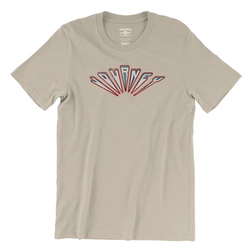 Journey Patriotic Logo T-Shirt - Lightweight Vintage Style