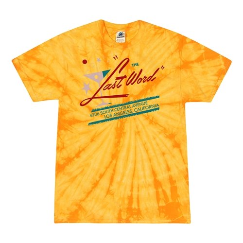 Last Word Club L.A. Tie-Dye T-Shirt - Yellow
