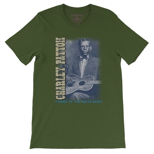 Charley Patton Blues T-Shirt - Lightweight Vintage Style