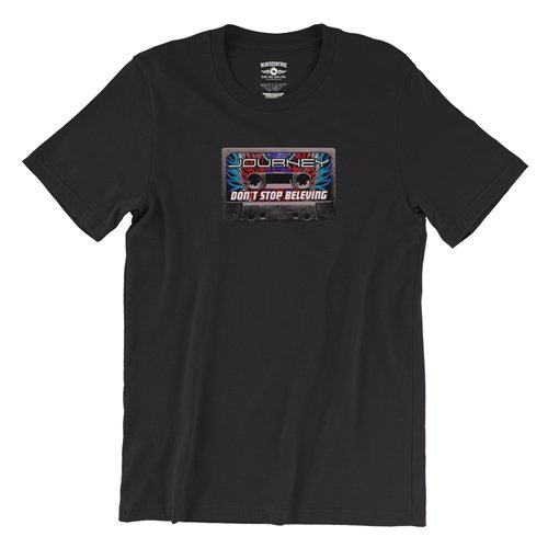 Journey Tape Stack T-Shirt - Lightweight Vintage Style
