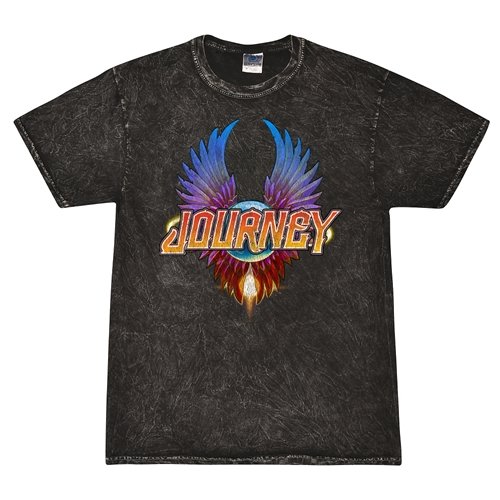 Colorful Journey Scarab Logo T-Shirt - Black Mineral Wash