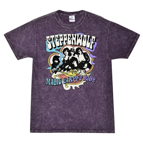 Steppenwolf Magic Carpet Ride T-Shirt - Purple Mineral Wash