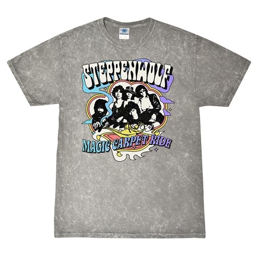 Steppenwolf Magic Carpet Ride T-Shirt - Gray Mineral Wash