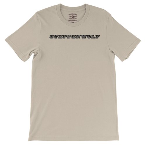 Steppenwolf Logo T-Shirt - Lightweight Vintage Style