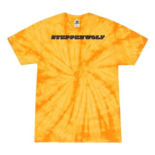 Steppenwolf Logo Tie-Dye T-Shirt - Yellow