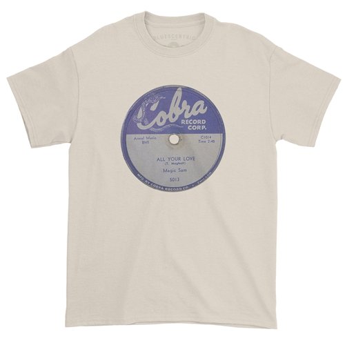 Cobra Records Magic Sam Vinyl T-Shirt - Classic Heavy Cotton
