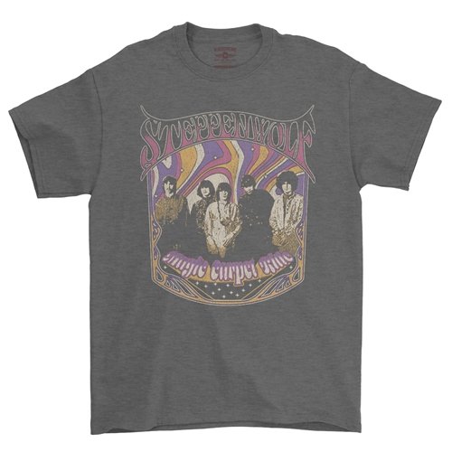 Steppenwolf Psychedelic Magic Carpet Ride T-Shirt - Classic Heavy Cotton