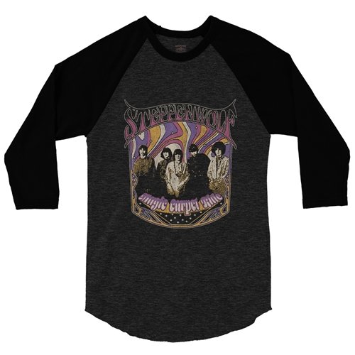 Steppenwolf Psychedelic Magic Carpet Ride Baseball T-Shirt