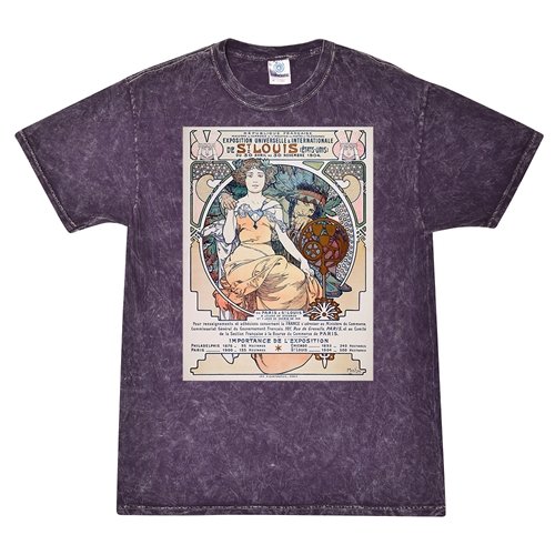 St Louis World's Fair T-Shirt - Purple Mineral Wash