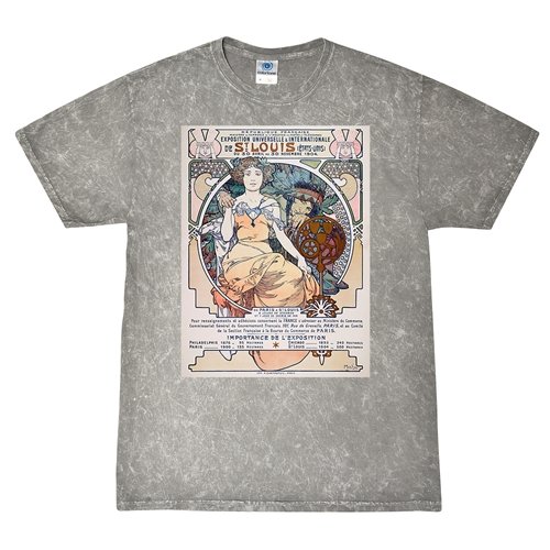 St Louis World's Fair T-Shirt - Gray Mineral Wash