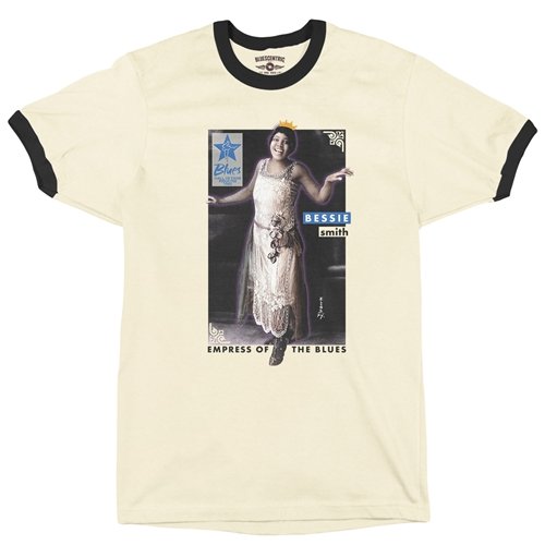 Ltd. Ed. Blues Hall of Fame Bessie Smith Ringer T-Shirt 