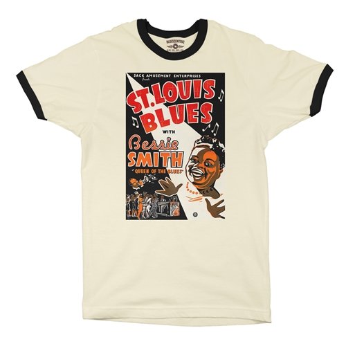 Bessie Smith St Louis Blues Ringer T-Shirt