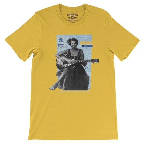 Ltd. Ed. Blues Hall of Fame Memphis Minnie T-Shirt - Lightweight Vintage Style