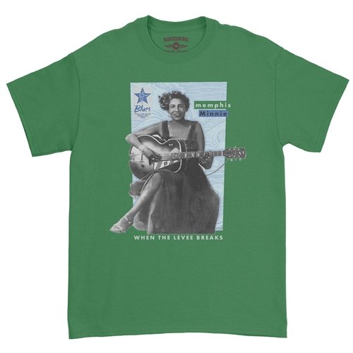 Ltd. Ed. Blues Hall of Fame Memphis Minnie T-Shirt - Classic Heavy Cotton