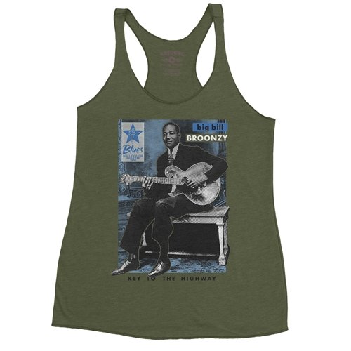 Ltd. Ed. Blues Hall of Fame Big Bill Broonzy Racerback Tank - Women's
