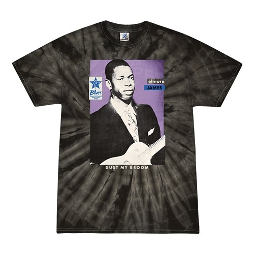 Ltd. Ed. Blues Hall of Fame Elmore James Tie-Dye T-Shirt - Black