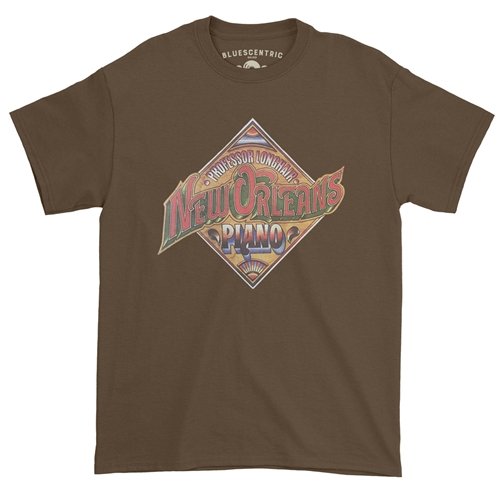 Professor Longhair New Orleans Piano T-Shirt - Classic Heavy Cotton