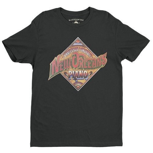 Professor Longhair New Orleans Piano T-Shirt - Lightweight Vintage Style