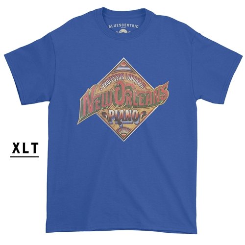 XLT Professor Longhair New Orleans Piano T-Shirt - Men's Big & Tall