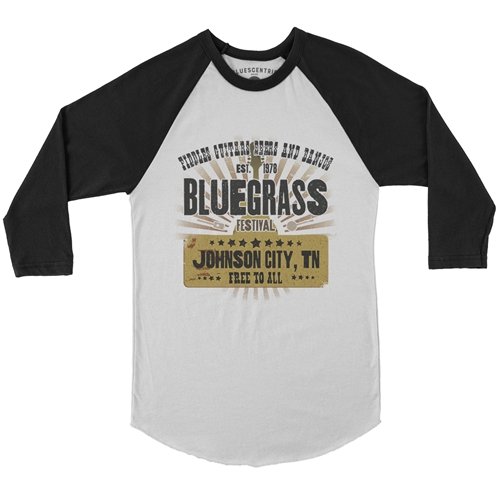 Bluegrass Festival Baseball T-Shirt