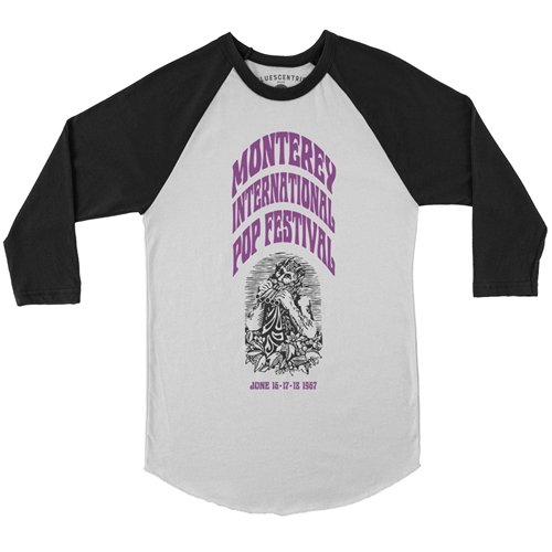 Ltd. Edition Monterey International Pop Festival Baseball T-Shirt