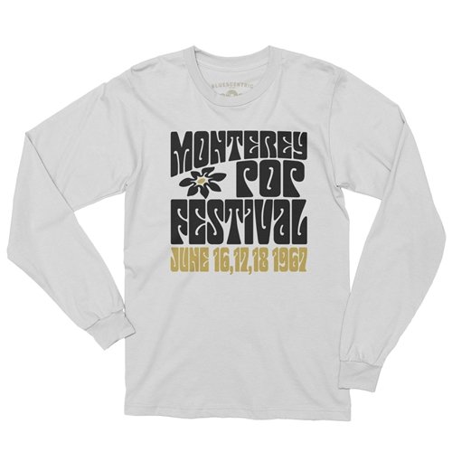 Monterey Pop Festival Flower Long Sleeve T-Shirt
