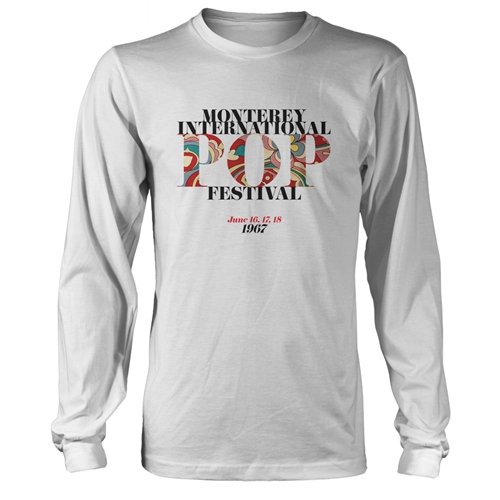 Small Batch Monterey Pop Festival Long Sleeve T-Shirt - Hippie Edition
