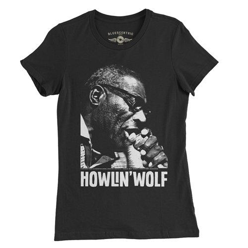 Graphic Howlin Wolf 1974 Ladies T Shirt - Relaxed Fit
