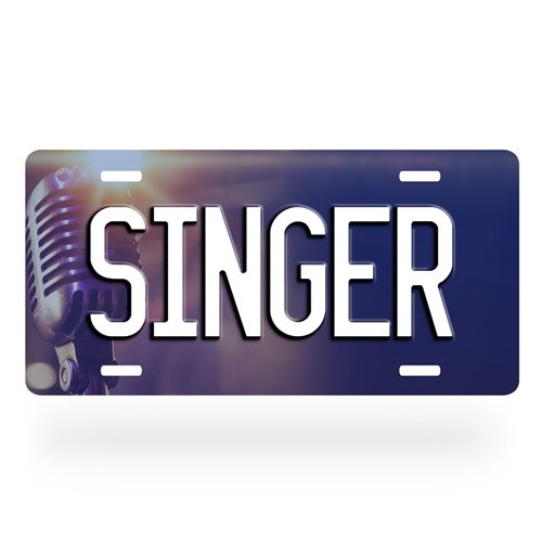 Singer License Plate