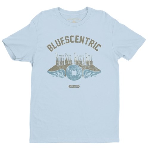 Vintage Bluescentric T-Shirt - Lightweight Vintage Style