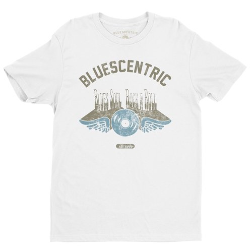 Vintage Bluescentric T-Shirt - Classic Heavy Cotton
