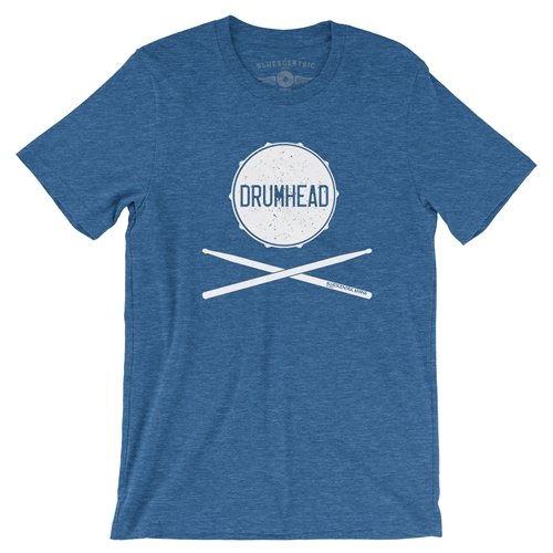 Drumhead Drummer T-Shirt - Lightweight Vintage Style