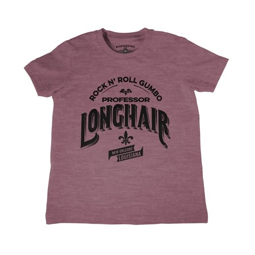 Professor Longhair Rock n Roll Gumbo Youth T-Shirt - Lightweight Vintage Children & Toddlers