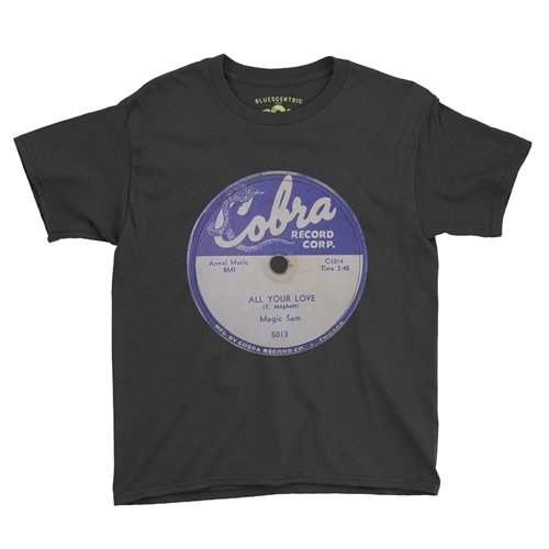Cobra Vinyl Record Youth T-Shirt - Lightweight Vintage Children & Toddlers