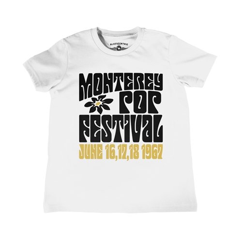 Monterey Pop Festival Flower Youth T-Shirt - Lightweight Vintage Children & Toddlers
