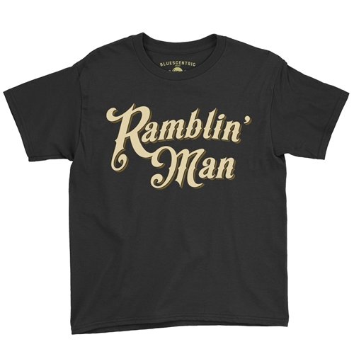 Ramblin Man Youth T-Shirt - Lightweight Vintage Children & Toddlers