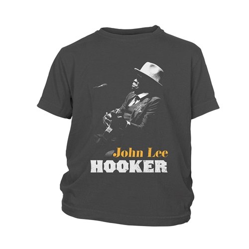Graphic John Lee Hooker Silhouette Youth T-Shirt - Lightweight Vintage Children & Toddlers