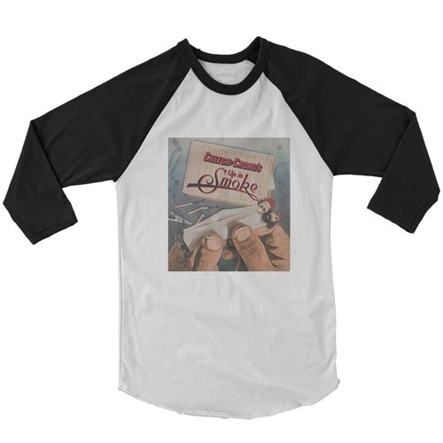 Cheech and Chong's Up In Smoke Baseball T-Shirt