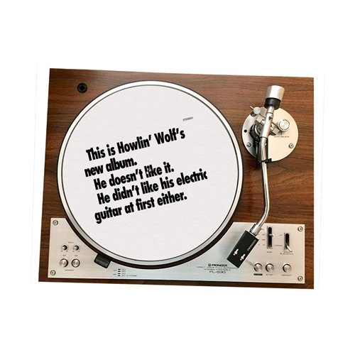 Howlin Wolf New Album Vinyl Record Slip Mat