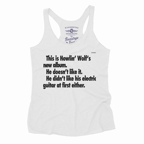 Howlin Wolf New Album Racerback Tank - Women's