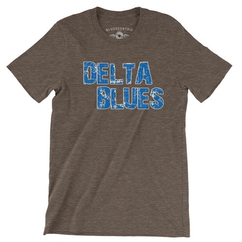 Delta Blues Music T-Shirt - Lightweight Vintage Style