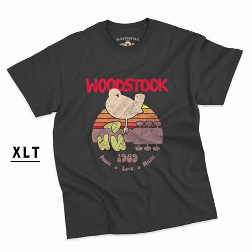 XLT Bird & Guitar Woodstock T-Shirt - Men's Big & Tall