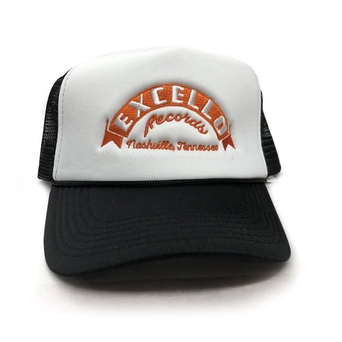 Excello Records Foam Trucker Hat - Black / White Foam Face
